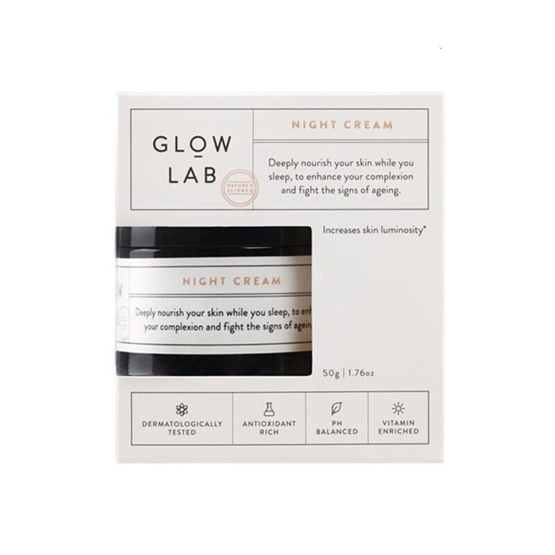 glow lab night cream