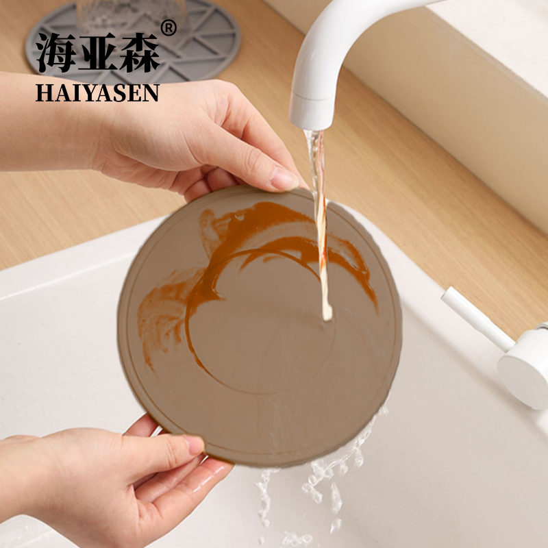 海亚森 TK-3122 硅胶隔热垫 5个/套(计价单位:套)棕色高清大图