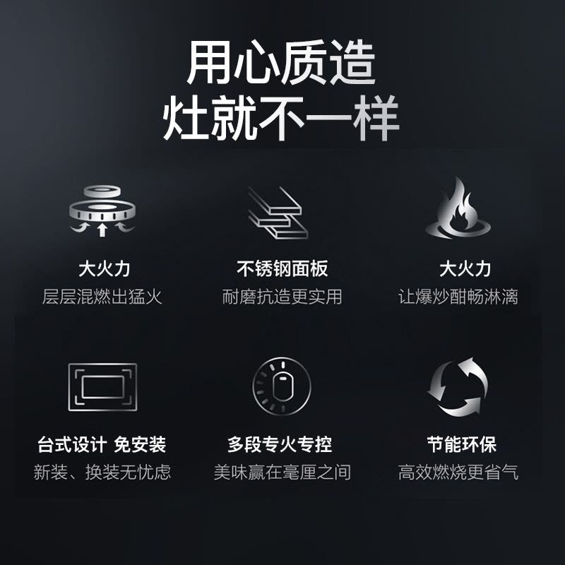 欢呼好太太双头燃气灶老式煤气灶台式双灶非嵌入式大火力猛火灶灶具台面式小型灶台煤气炉台上式液化气JZT-P202图片