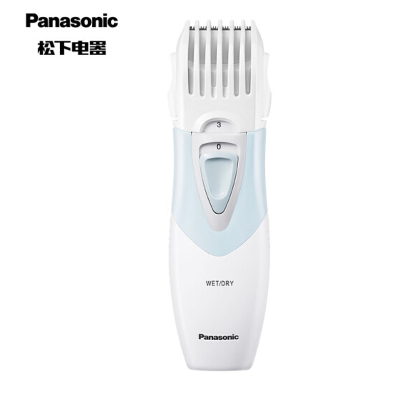 松下 (Panasonic) 理发器 ER-PGF20 儿童家用剃头发电推剪子理发婴儿宝宝头全身水洗 蓝色高清大图