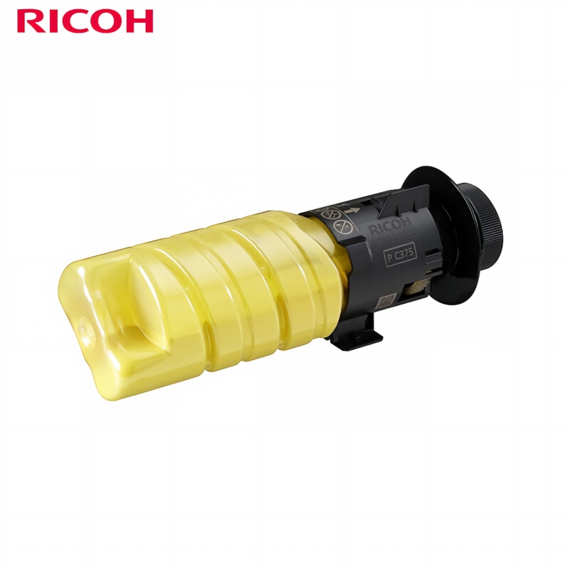 理光(Ricoh)P C375型 5000页 黄色墨粉盒 适用于P C375 不带芯片 适用于P C375 墨粉