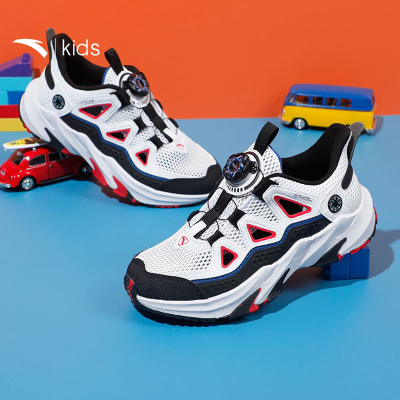 安踏童鞋儿童凉鞋男大童旋转扣沙滩鞋框子鞋潮312236993