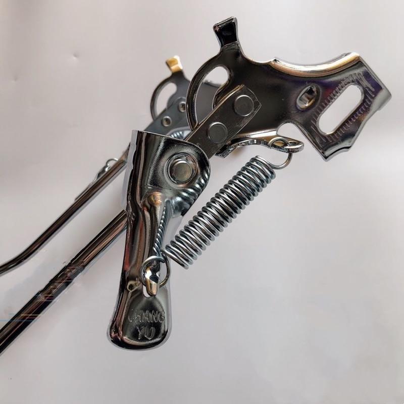 儿童自行车支撑架山地车脚撑支架单车自行车弹簧双梯支撑支企配件12寸