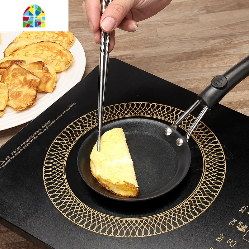 摊煎饼果子灶平底不粘煎饼锅家用鏊子鸡蛋烙饼锅烙饼锅