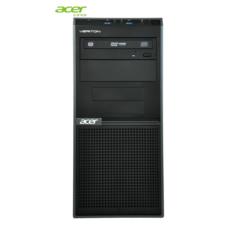 宏碁(acer)VeritonD630商用台式机(G3930 4G 1T DVDRW)