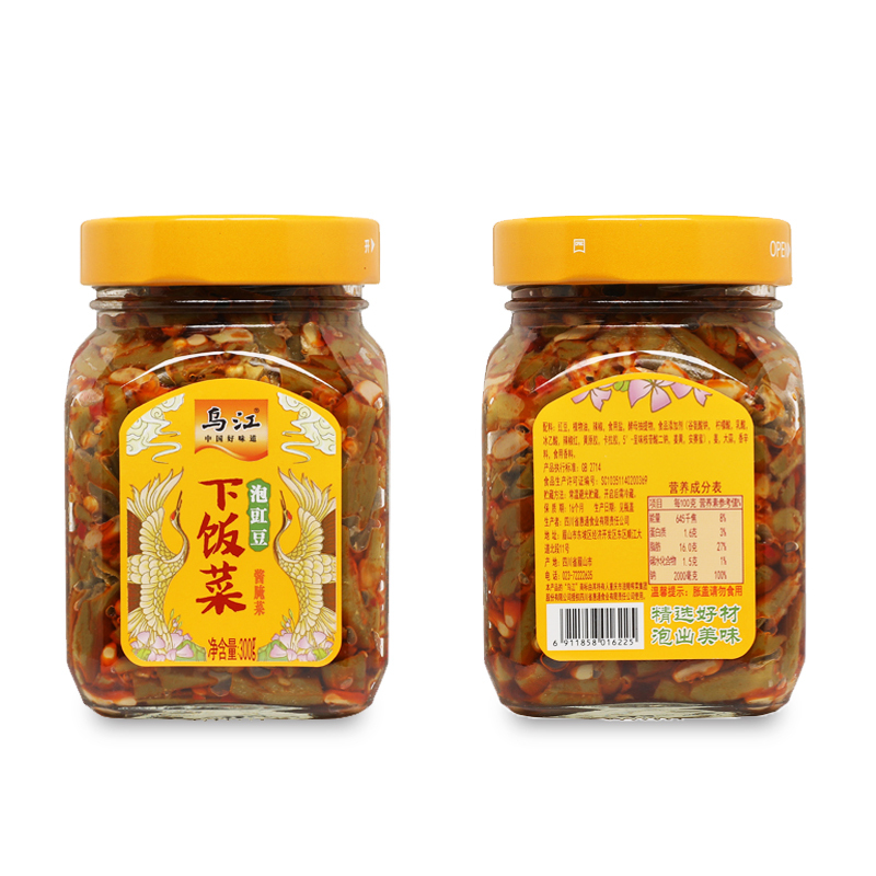 乌江 下饭菜泡豇豆300g