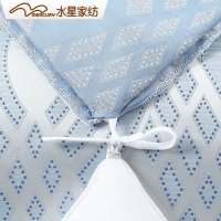 水星(MERCURY)家纺提花套件欧式床上四件套棉1.8米床新意1.5m床