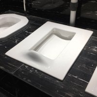 科勒Kohler 巴尔顿蹲便器蹲坑入墙水箱含面板20443T 20443T+77666T-NA+6283T-CP