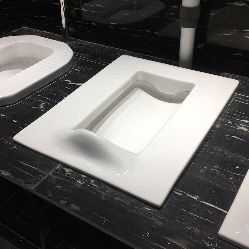 科勒Kohler 巴尔顿蹲便器蹲坑入墙水箱含面板20443T 20443T+77666T-NA+6283T-CP