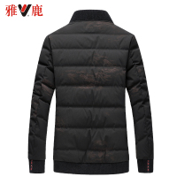 yaloo/雅鹿羽绒服男 短款冬季2018新款男士保暖修身上衣男
