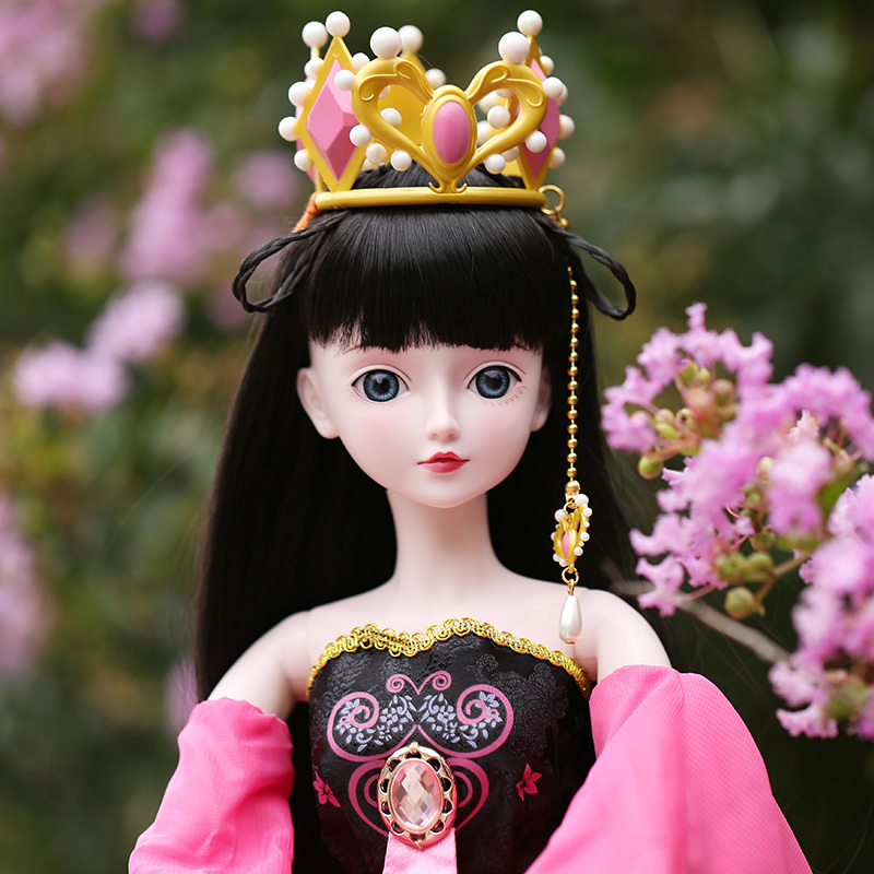 叶罗丽娃娃正品罗丽仙子夜萝莉白光莹冰公主全套60厘米女孩玩具 粉蝶