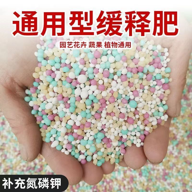 花卉绿植控释肥通用长效温和颗粒缓释肥绿萝蔬菜种植营养生物肥料-缓释肥;2瓶-600g高清大图