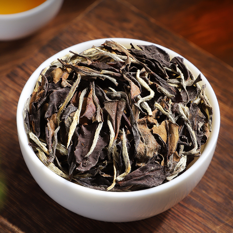 发1.5斤 2014福鼎老白茶寿眉老白茶叶日晒贡眉白牡丹枣香散装750g高清大图