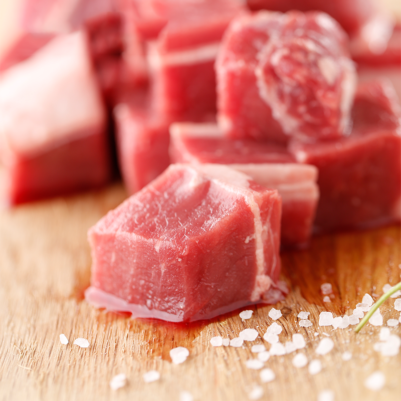 科尔沁 速冻牛肉 牛腩块 国产 内蒙古牛肉 袋装 1000g