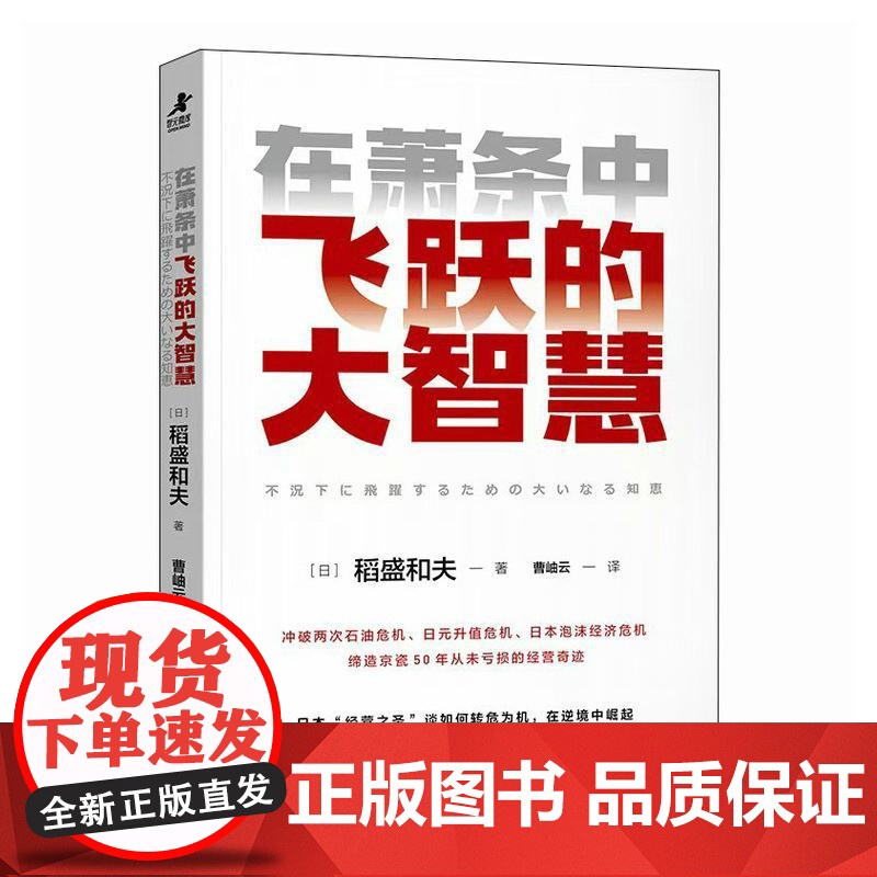 在萧条中飞跃的大智慧 六项精进经营十二条心作者稻盛和夫 曹岫云 人生哲学企业管理经营之道书籍高清大图