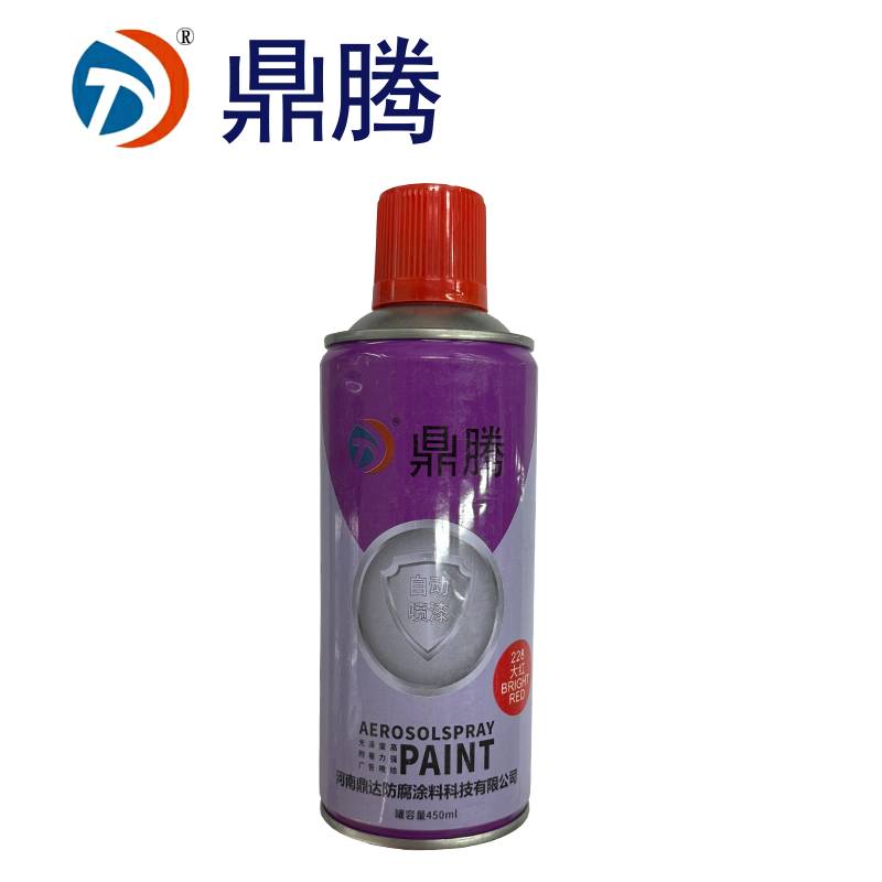 鼎腾 自喷漆 新老包装随机发 大红400ml/瓶高清大图