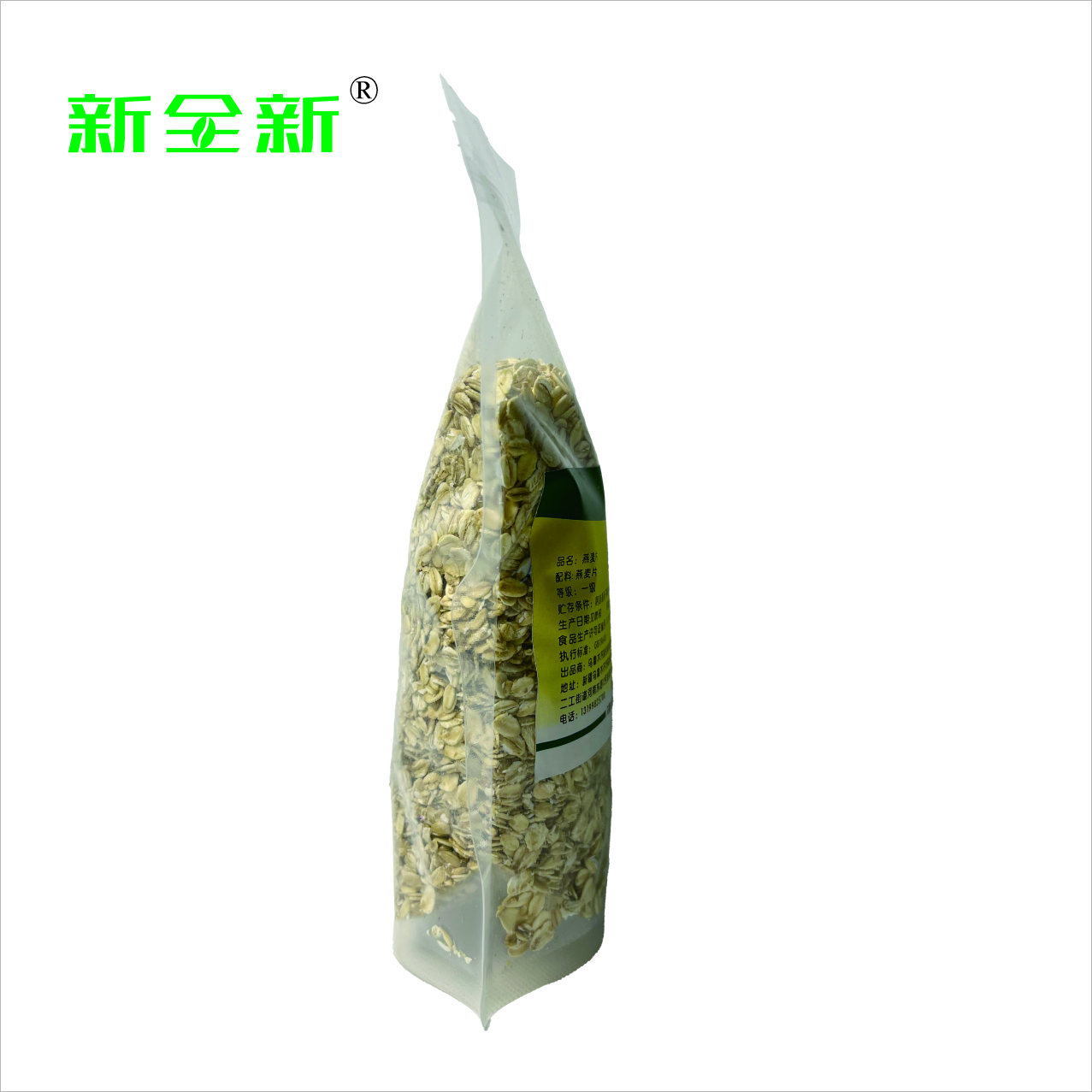 新全新燕麦片500克/袋高清大图