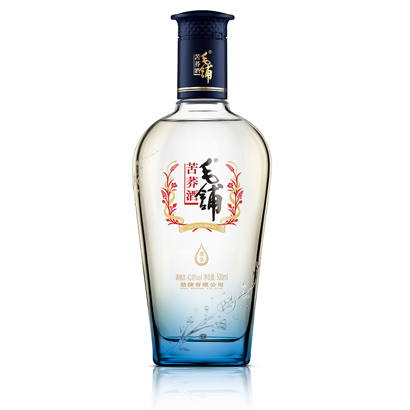 劲牌 劲酒 毛铺苦荞酒 尊享 42.8度 500ml*2瓶 双瓶装 配制酒高清大图