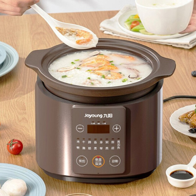 九阳 DG40Z-GD730 电炖锅 2小时快炖4L 炽陶内胆 家用全自动智能旋控预约定时高清大图