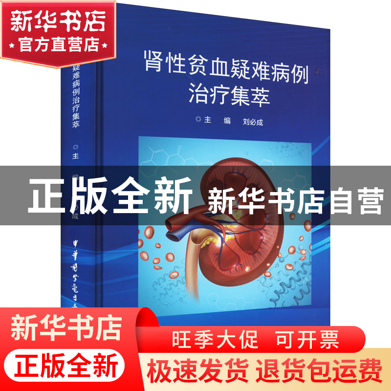 正版 肾性贫血疑难病例治疗集萃 刘必成主编 中华医学电子音像出高清大图