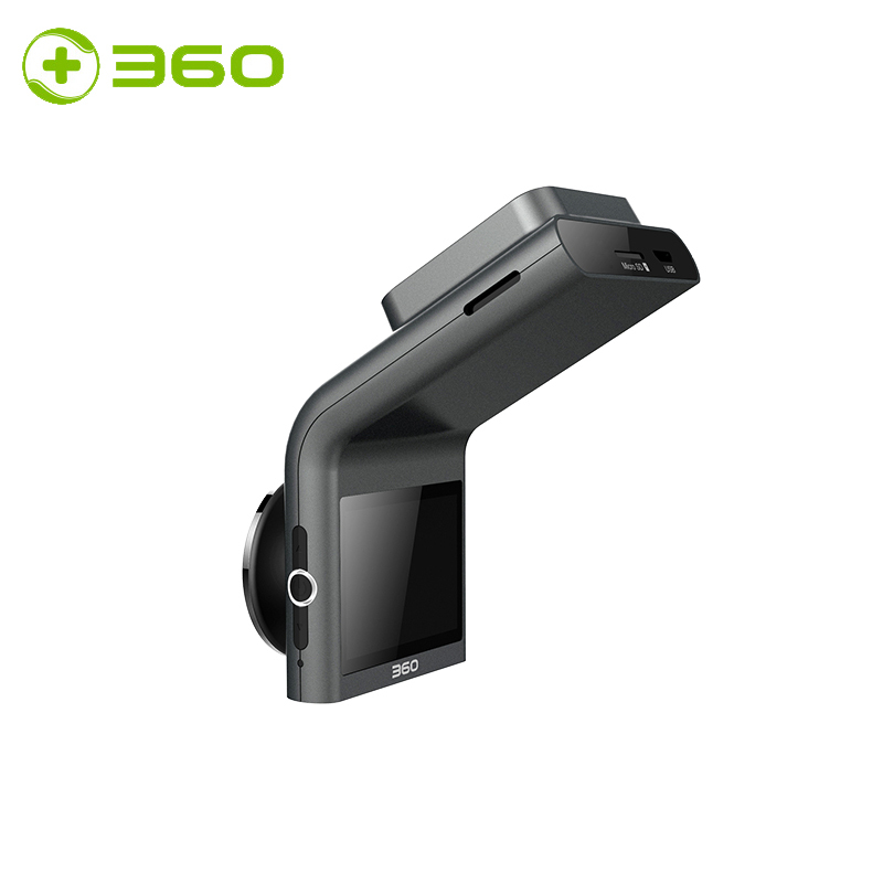 360行车记录仪 G300P 远程监控 行车轨迹 迷你隐藏 高清夜视 无线测速电子狗一体 含16G存储卡