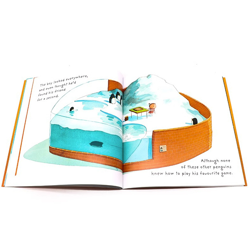 [正版]飞天梦想英文原版绘本 Oliver Jeffers Up and Down 平装大开奥利弗杰弗斯儿童图画书智慧
