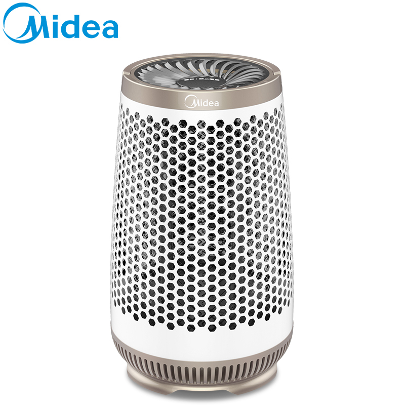 美的(Midea) HD09A 暖风机 900W IPX4级防水功能 蜂巢手提 静音立式电暖气小暖炉 取暖器