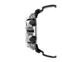 卡西欧(CASIO)GSHOCK男士不锈钢防水耐用运动石英手表银色潮流休闲材质