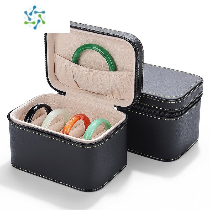 三维工匠digu珠宝箱翡翠玉器手镯收纳盒手提便携大容量饰品首饰收纳箱