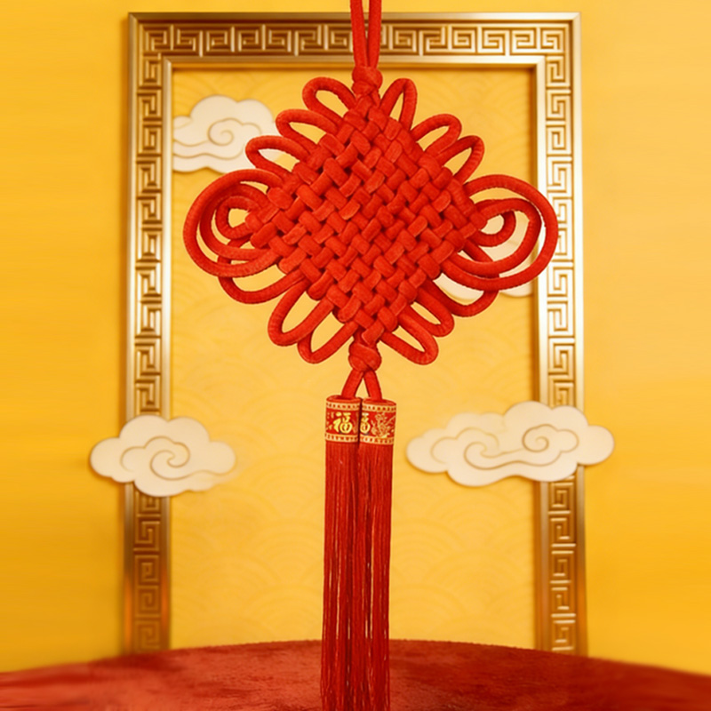 臻远 ZY-JQ06 中国结挂件 1.5线10盘 520*960mm (单位: 个) 红色高清大图