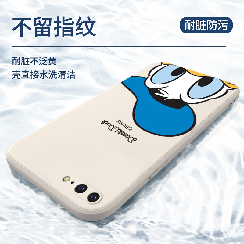 艾思度迪士尼苹果8手机壳iphone7新款液态plus硅胶防摔保护套