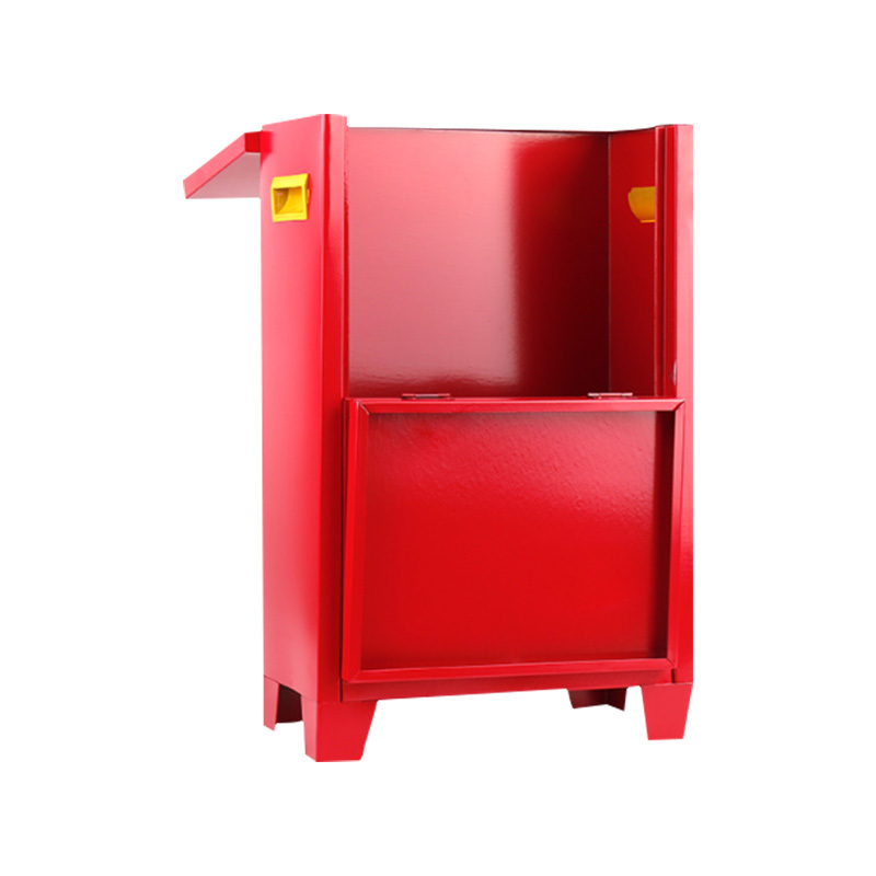 尔迈42灭火器箱碳钢材质可装2具4kg干粉灭火器1台