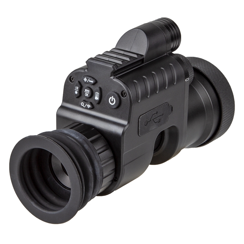 拆卸昼夜兼用高清摄像头夜视仪瞄准镜瞬间变成红外夜视wifi数字链接