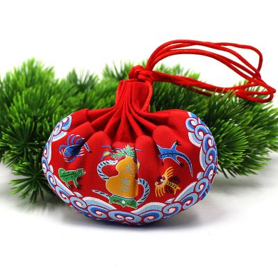 五毒香包端午节高档古风香囊香袋空袋子驱蚊随身汉服配饰挂件五毒空