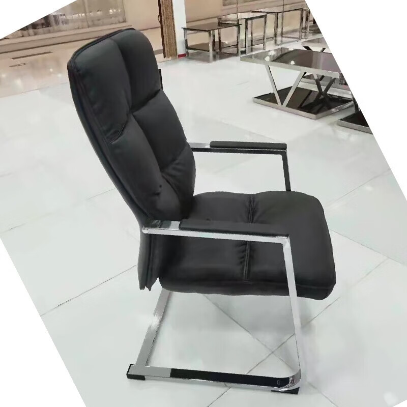 晋舰皮质会议椅椅子电脑椅办公椅会议培训椅网布椅弓形椅职员座椅H-5高清大图