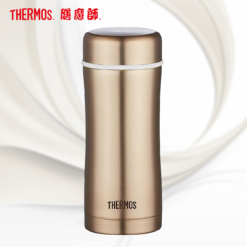 膳魔師(THERMOS) 水杯茶杯杯子办公杯TCCG-400 保温杯保温杯男女400ML 304不锈钢