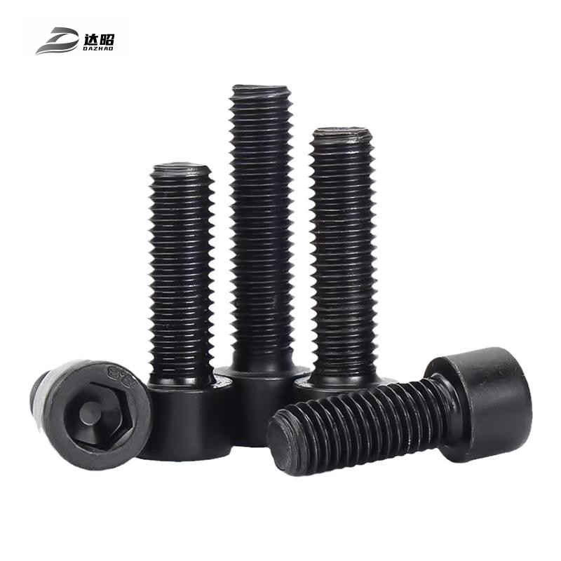 达昭 内六角螺栓 发黑 1000条 M6mm×25mm 4.8级高清大图