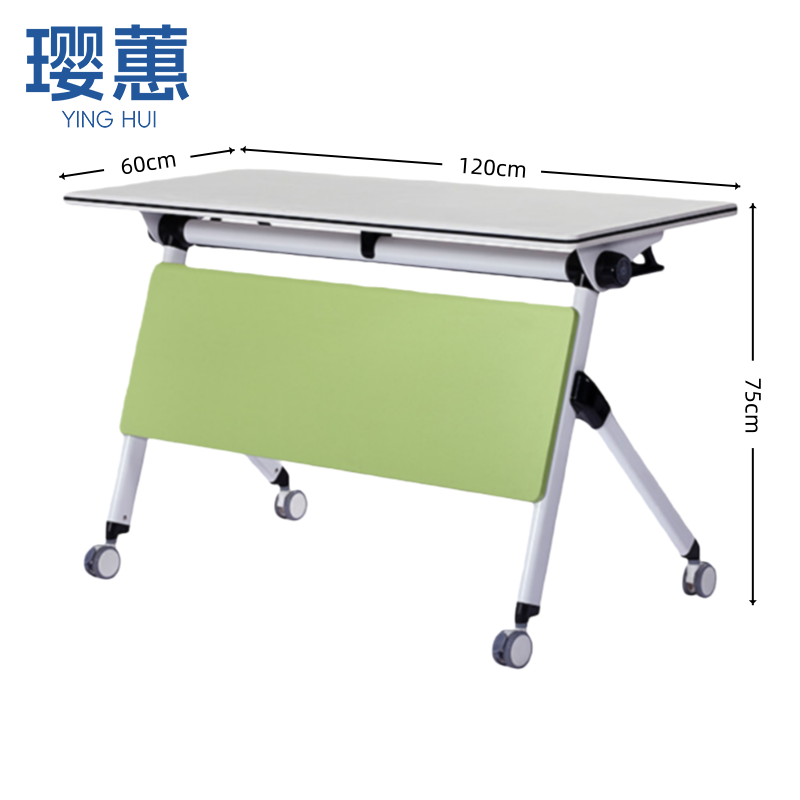 璎蕙 培训桌1200*400*750mm张高清大图