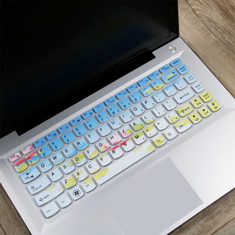 联想g470键盘膜g400g405g480电脑贴膜14寸笔记本保护膜防尘罩套多彩