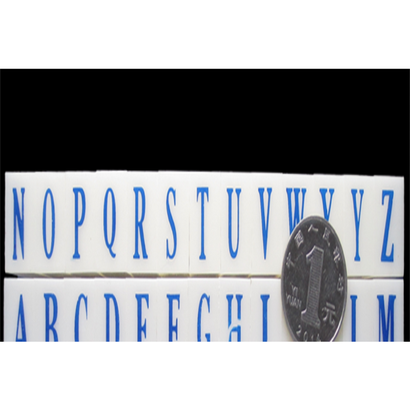 亚信 2号套装亚信英文大写字母ABCD至CYZ 26个字母活字组合号码印章商品纸箱编码做手帐 可与数字符号印章组合使用