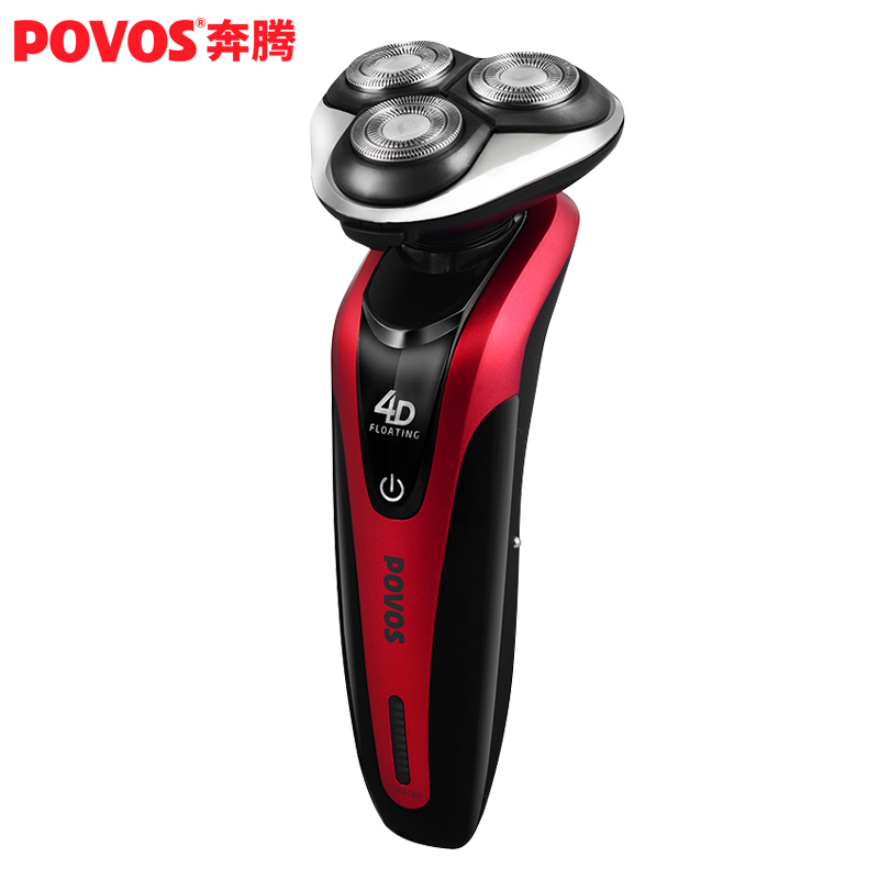 奔腾(POVOS)电动剃须刀 PD9209Q 全身水洗 4D浮动贴面 全球电压 刮胡刀