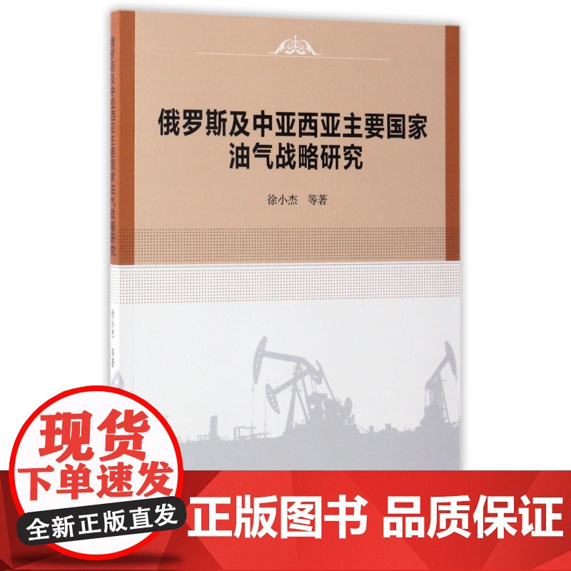 俄罗斯及中亚西亚主要国家油气战略研究高清大图