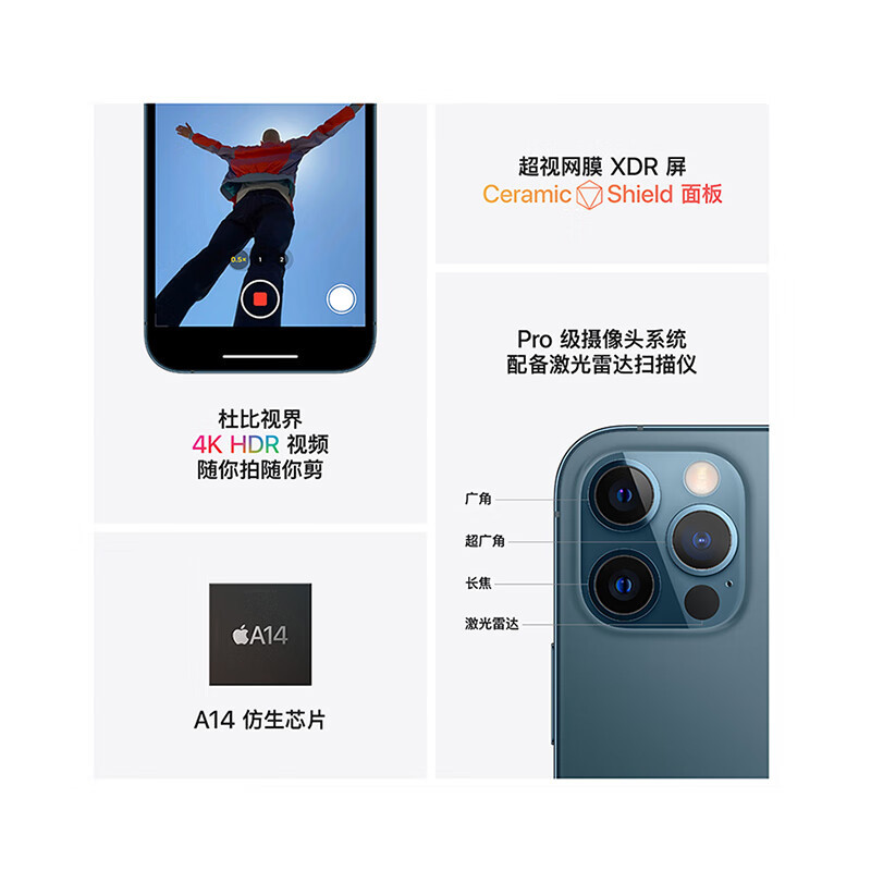 Apple/iPhone 苹果12ProMax 256G 国行 二手手机