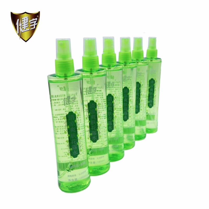 健字清凉爽肤花露水 195ml 瓶