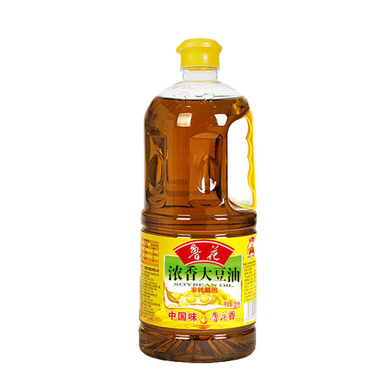 鲁花浓香大豆油2L 小瓶 非转基因大豆油 新老包装随机发货
