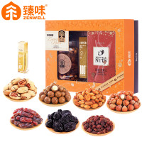 臻味坚果礼盒创新系列春节年货大礼包干果炒货休闲零食福利礼品团购