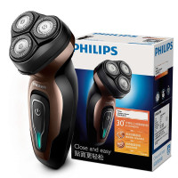 飞利浦（PHILIPS） YQ6188/16 电动剃须刀 三刀头 可旋转刮胡刀 充电式刀头水洗