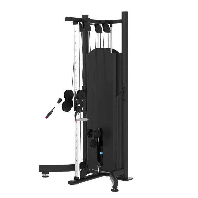 亿迈 综合训练器商用龙门架高位下拉力量训练家用健身器材 XH-005B单侧小飞鸟训练架