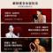 AMIRO 化妆镜子LED带灯梳妆镜高清智能日光镜台式美妆镜 化妆补光 限定款 樱桃红色(充电款)