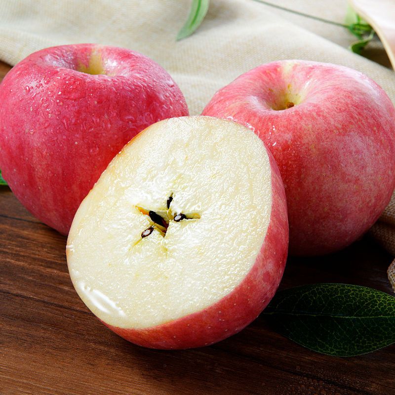 陕西冰糖心红富士苹果3斤/5斤/9.